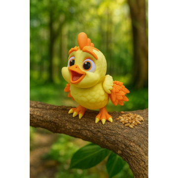 Roztomilé kuřátko